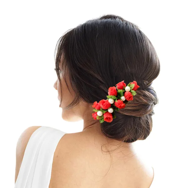 Red_Artificial_Floral_Bridal_Brooch_&_Hair_Pin_Comb_(16_X_14_X_10_Cm)