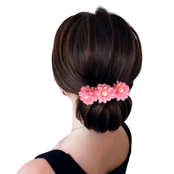 Peach_Artificial_Floral_Bridal_Brooch_&_Hair_Pin_Comb