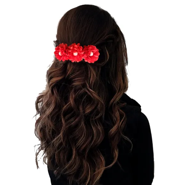 Red_Artificial_Floral_Bridal_Brooch_&_Hair_Pin_Comb