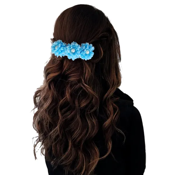 Sky_Blue_Artificial_Floral_Bridal_Brooch_&_Hair_Pin_Comb