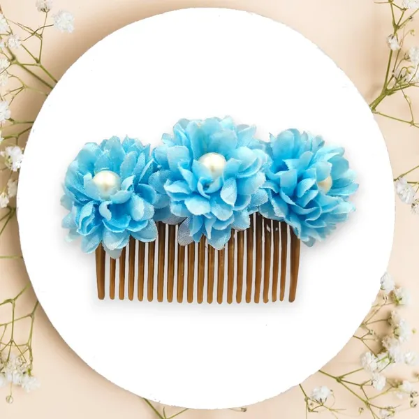Sky_Blue_Artificial_Floral_Bridal_Brooch_&_Hair_Pin_Comb