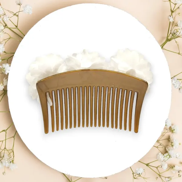 White_Artificial_Floral_Bridal_Brooch_&_Hair_Pin_Comb
