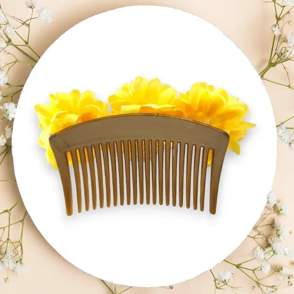 Yellow_Artificial_Floral_Bridal_Brooch_&_Hair_Pin_Comb