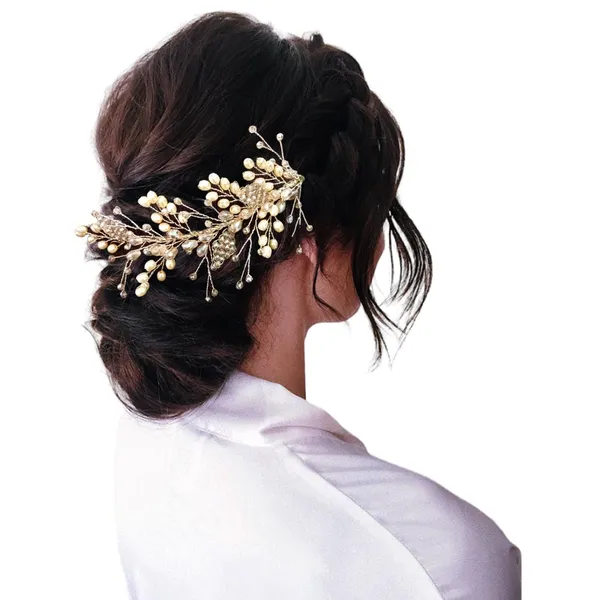 Golden_Artificial_Floral_Bridal_Brooch_&_Hair_Vein_Clip