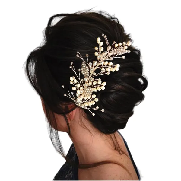 Golden_Artificial_Floral_Bridal_Brooch_&_Hair_Vein_Clip