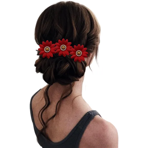 Red_Artificial_Floral_Bridal_Brooch_&_Hair_Pin_(6_Flower_Clip)