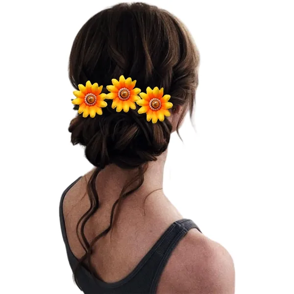 Yellow_Artificial_Floral_Bridal_Brooch_&_Hair_Pin_(6_Flower_Clip)