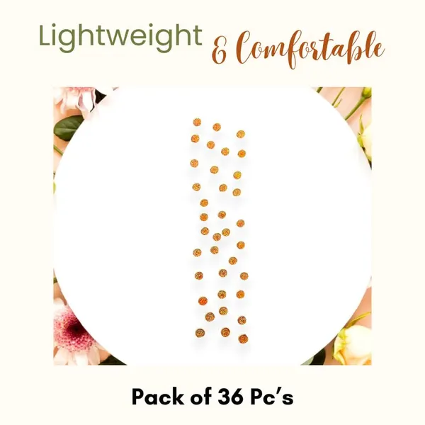 Orange_Round_Diy_Hair_Stickers_(36_Pieces)_(16_X_14_X_10_Cm)