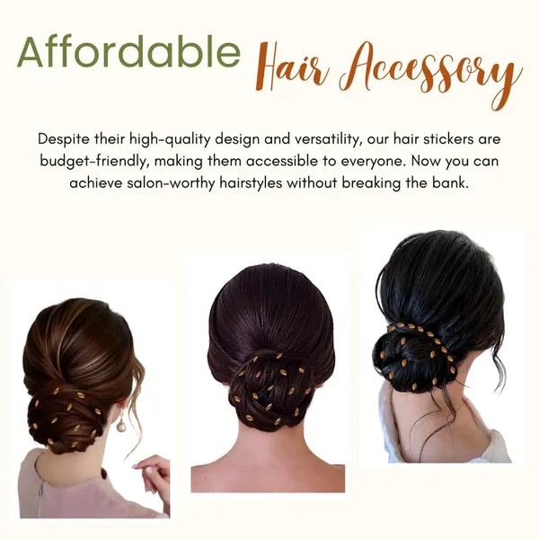 Golden_Marquise_Shaped_Hair_Sticke_(35_Pieces)_(16_X_14_X_10_Cm)