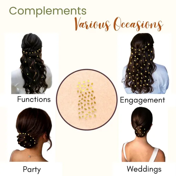 Golden_Rhombus_Shaped_Diy_Hair_Sticker_(50_Pieces)_(16_X_14_X_10_Cm)