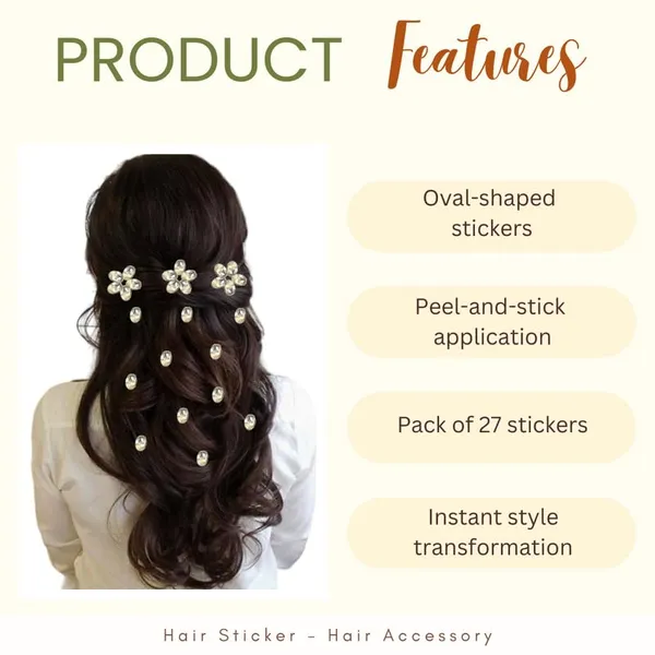 Silver_Oval_Shaped_Diy_Hair_Sticker_(27_Pieces)_(16_X_14_X_10_Cm)