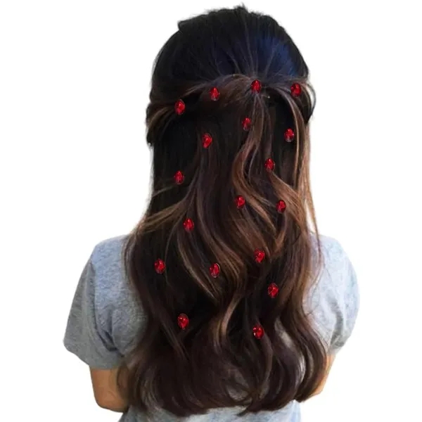 Maroon_Oval_Shaped_Diy_Hair_Sticker_(18_Pieces)_(16_X_14_X_10_Cm)