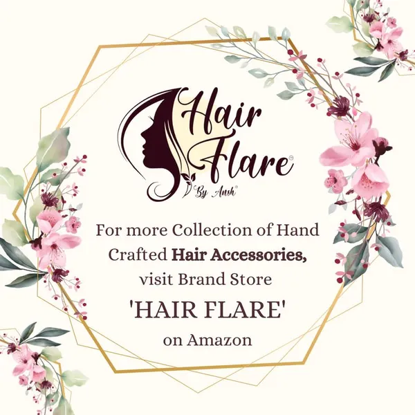 Maroon_Oval_Shaped_Diy_Hair_Sticker_(18_Pieces)_(16_X_14_X_10_Cm)