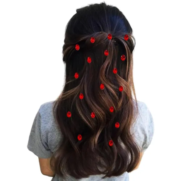 Red_Oval_Shaped_Diy_Hair_Sticker_(18_Pieces)_(16_X_14_X_10_Cm)
