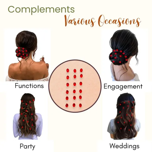 Red_Oval_Shaped_Diy_Hair_Sticker_(18_Pieces)_(16_X_14_X_10_Cm)
