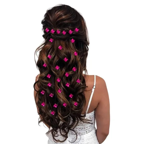 Dark_Pink_Squared_Hassle_Free_Hair_Stickers_(30_Piece)_(16_X_14_X_10_Cm)