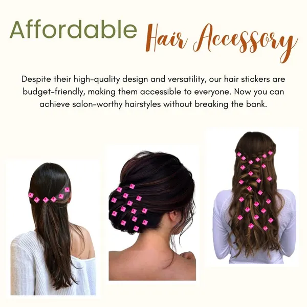 Baby_Pink_Square_Diy_Hair_Stickers_(24_Piece)_(16_X_14_X_10_Cm)