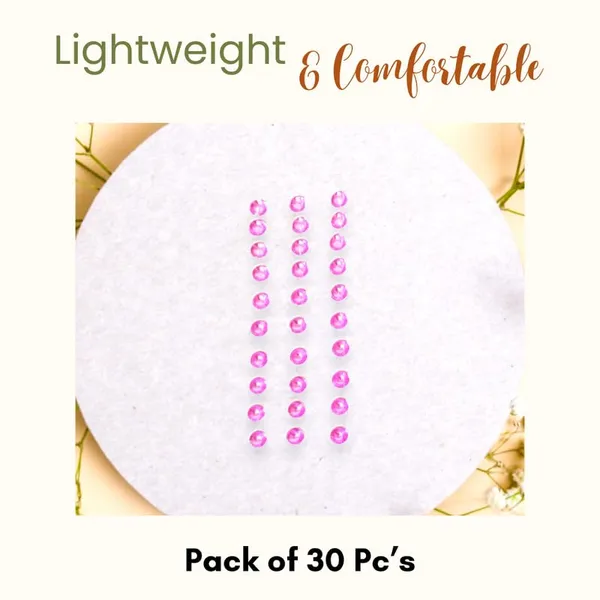 Baby_Pink_Effortless_Diy_Hair_Stickers_(30_Piece)_(16_X_14_X_10_Cm)