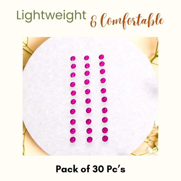 Dark_Pink_Effortless_Diy_Hair_Stickers_(30_Piece)_(16_X_14_X_10_Cm)