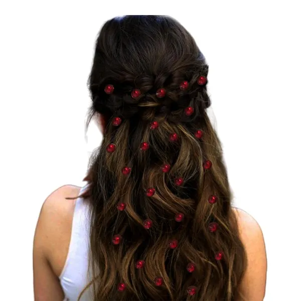 Maroon_Effortless_Diy_Hair_Stickers_(30_Piece)_(16_X_14_X_10_Cm)