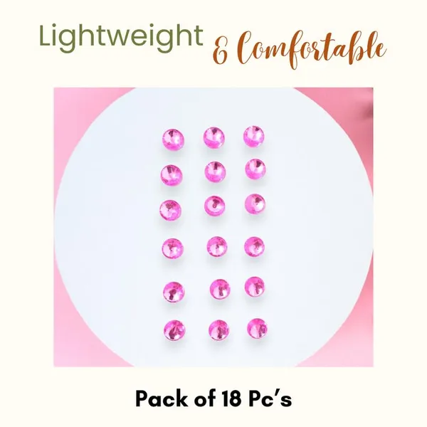 Baby_Pink_Effortless_Diy_Hair_Stickers_(18_Round_Piece)_(16_X_14_X_10_Cm)