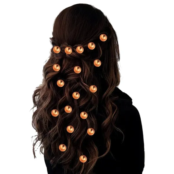 Golden_Effortless_Diy_Hair_Stickers_(18_Round_Piece)_(16_X_14_X_10_Cm)