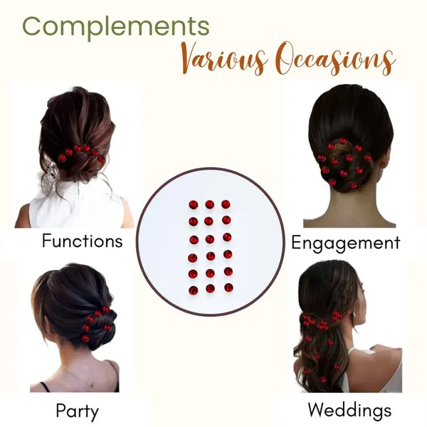Maroon_Effortless_Diy_Hair_Stickers_(18_Round_Piece)_(16_X_14_X_10_Cm)