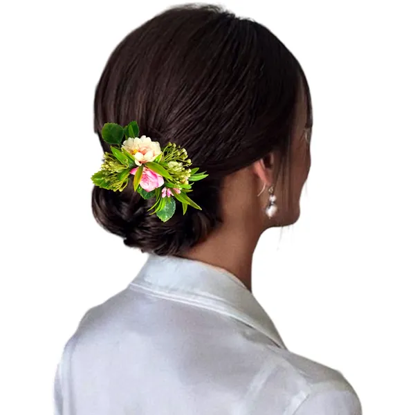 Baby_Pink_&_White_Flower_Leaves_Comb_Slide_Hair_Accessories_For_Women_&_Girls