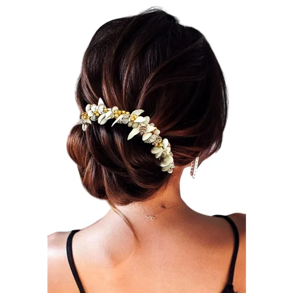 Clear_Artificial_Flowers_&_Pearl_Style_Juda_Bun_Hair_Accessories_For_Women_&_Girls
