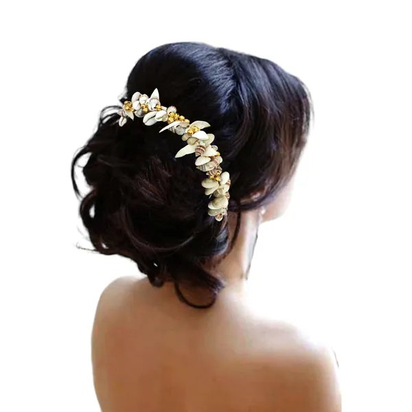 Clear_Artificial_Flowers_&_Pearl_Style_Juda_Bun_Hair_Accessories_For_Women_&_Girls