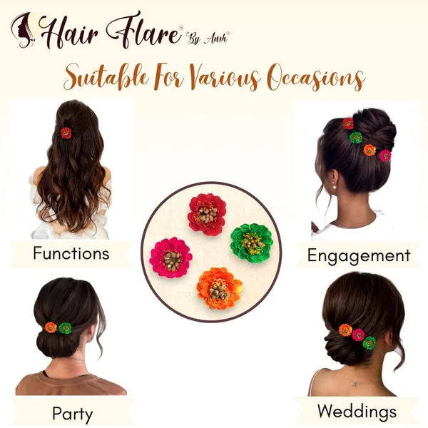 Pack_of_6_Multicolor_Flower_Hair_Clip,_Center_Pollen_Beads