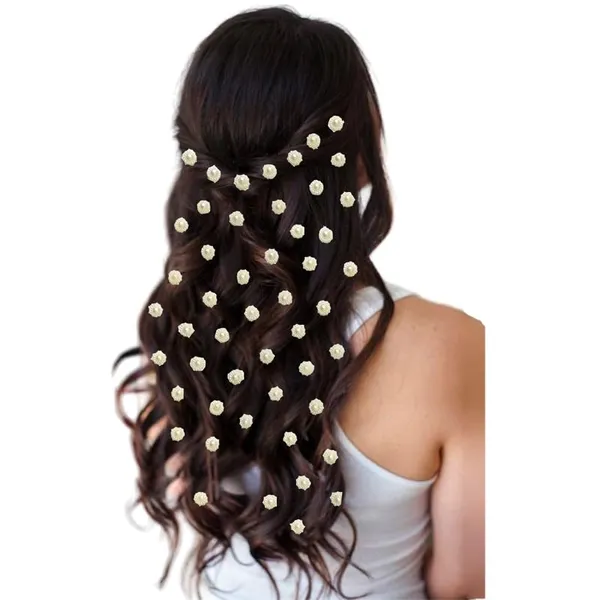 Silver_Floral_Pearl_Clip_Free_Hair_Stickers_(50_Pieces)_(16_X_14_X_10_Cm)