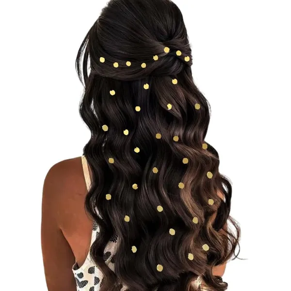 Golden_Mirror_Stone_Round_Shape_Hair_Stickers_(36_Pieces)_(16_X_14_X_10_Cm)