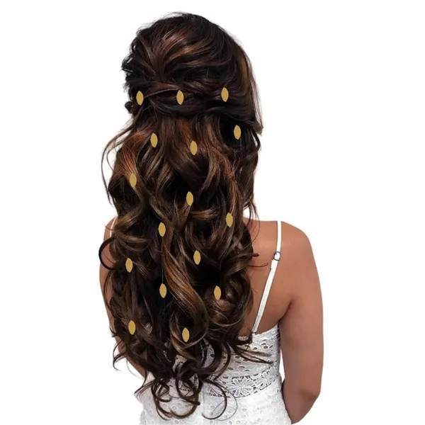 Golden_Mirror_Stone_Round_Hair_Stickers_(50_Pieces)_(16_X_14_X_10_Cm)