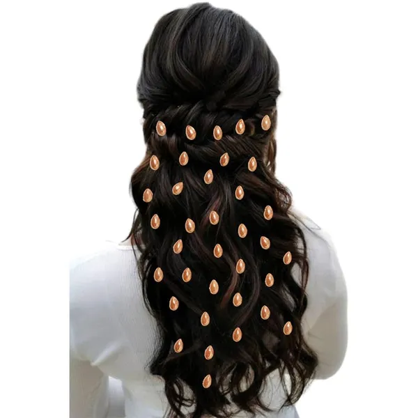 Golden_Copper_Tilak_Hair_Stickers_(36_Shiny_Pieces)_(16_X_14_X_10_Cm)