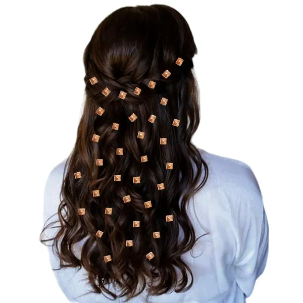 Golden_Shiny_Copper_Square_Hair_Stickers_(36_Pieces)_(16_X_14_X_10_Cm)