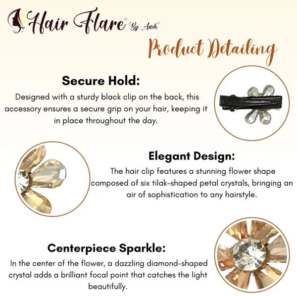 Pack_of_6_Golden_Tilak_Shaped_Petal_Crystal_Stone_Flower_Hair_Clip