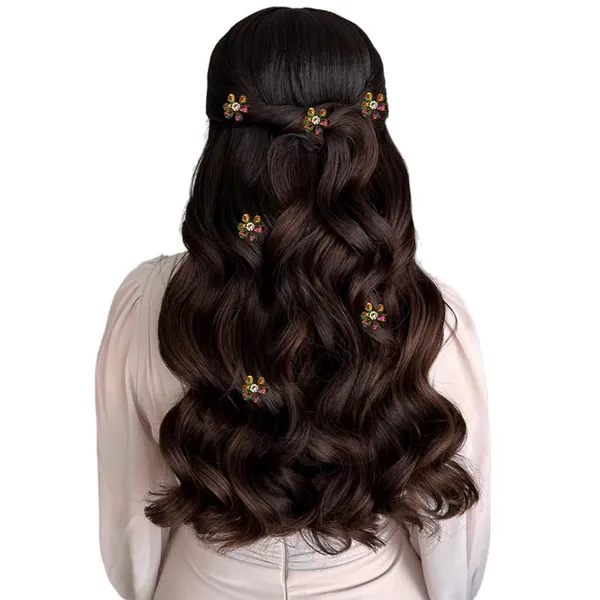 Pack_of_6_Rainbow_Tilak_Shaped_Petal_Crystal_Stone_Flower_Hair_Clip