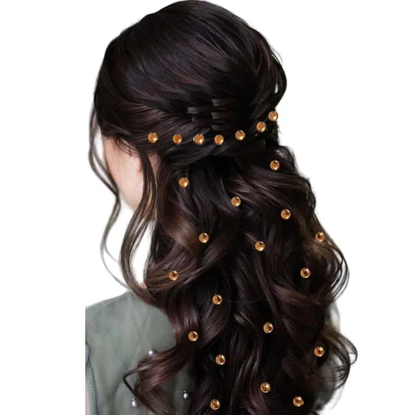 Golden_Elegant_Round_Hair_Stickers_For_Womens_&_Girls_(36_Pieces)_(16_X_14_X_10_Cm)