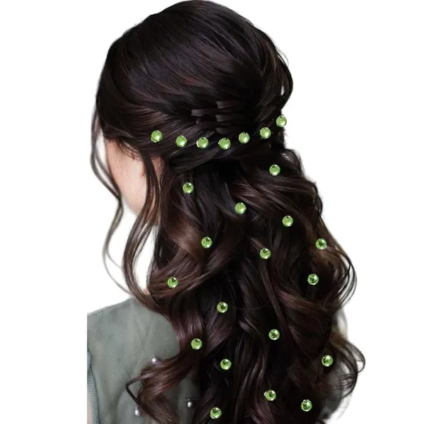 Light_Green_Elegant_Round_Hair_Stickers_For_Womens_&_Girls_(36_Pieces)_(16_X_14_X_10_Cm)