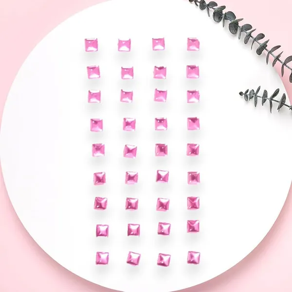 Baby_Pink_Shimmering_Square_Hair_Stickers_(36_Pieces)_(16_X_14_X_10_Cm)