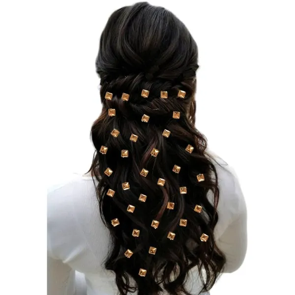 Golden_Shimmering_Square_Hair_Stickers_(36_Pieces)_(16_X_14_X_10_Cm)