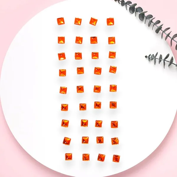 Orange_Shimmering_Square_Hair_Stickers_(36_Pieces)_(16_X_14_X_10_Cm)