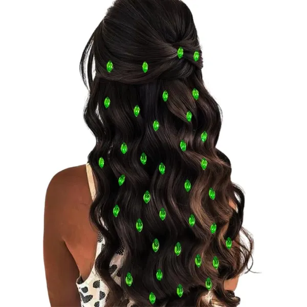 Light_Green_Eye_Shaped_Clip_Free_Hair_Stickers_(36_Pieces)_(16_X_14_X_10_Cm)