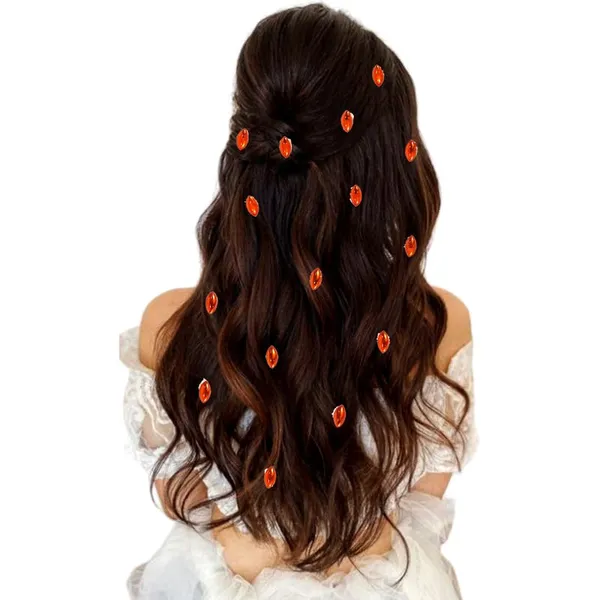 Orange_Eye_Shaped_Clip_Free_Hair_Stickers_(36_Pieces)_(16_X_14_X_10_Cm)