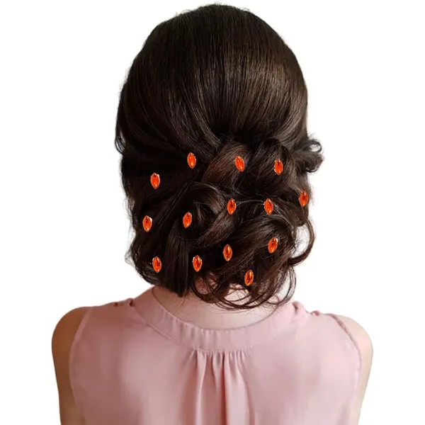 Orange_Eye_Shaped_Clip_Free_Hair_Stickers_(36_Pieces)_(16_X_14_X_10_Cm)