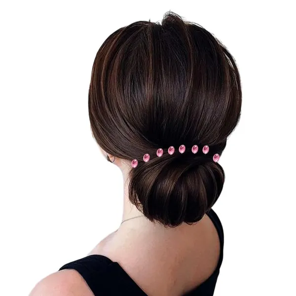 Baby_Pink_Glamorous_Oval_Shiny_Adhesive_Hair_Stickers_(36_Pieces)_(16_X_14_X_10_Cm)