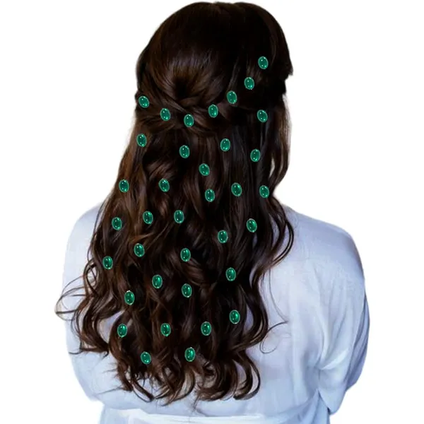 Dark_Green_Glamorous_Oval_Shiny_Adhesive_Hair_Stickers_(36_Pieces)_(16_X_14_X_10_Cm)