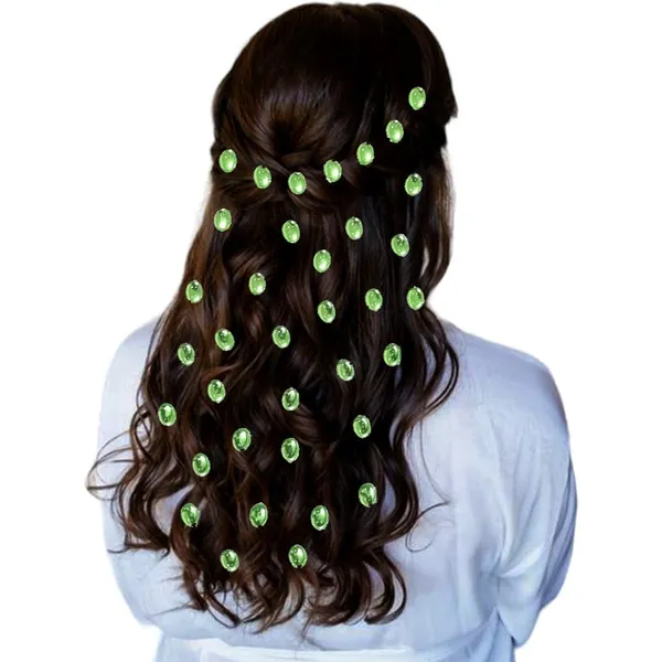Light_Green_Glamorous_Oval_Shiny_Adhesive_Hair_Stickers_(36_Pieces)_(16_X_14_X_10_Cm)