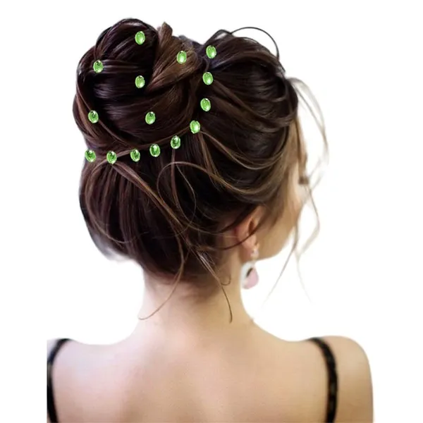 Light_Green_Glamorous_Oval_Shiny_Adhesive_Hair_Stickers_(36_Pieces)_(16_X_14_X_10_Cm)